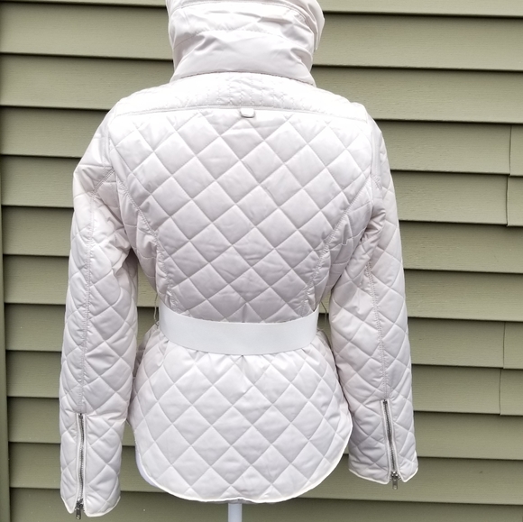 Satin Quilted Puffer Jacket - Picture 4 of 12